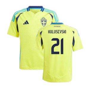 2024-2025 Sweden Home Shirt (Kids) (KULUSEVSKI 21)