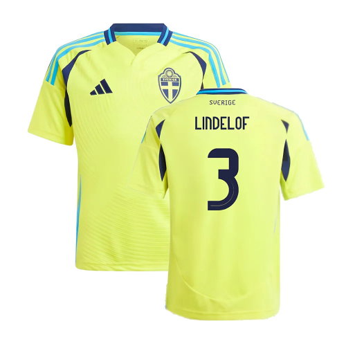 2024-2025 Sweden Home Shirt (Kids) (LINDELOF 3)