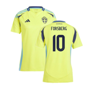 2024-2025 Sweden Home Shirt (Ladies) (FORSBERG 10)