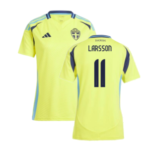 2024-2025 Sweden Home Shirt (Ladies) (LARSSON 11)