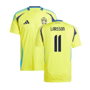 2024-2025 Sweden Home Shirt (LARSSON 11)