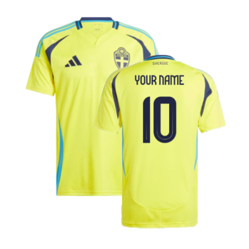 2024-2025 Sweden Home Shirt (Your Name)  2024-2025 Sweden Home Shirt (Your Name)
