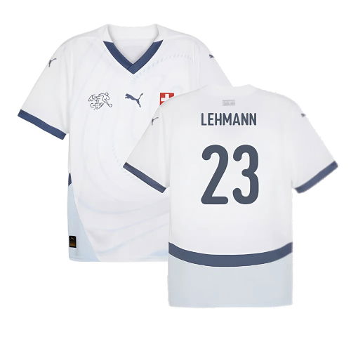 2024-2025 Switzerland Away Shirt (Lehmann 23) 2024-2025 Switzerland Away Shirt (Lehmann 23)