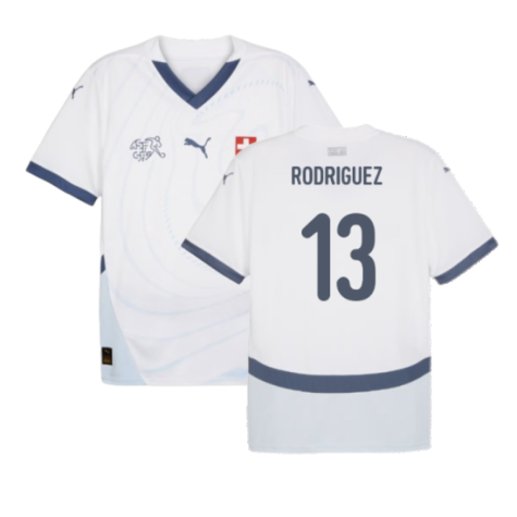 2024-2025 Switzerland Away Shirt (Rodriguez 13)