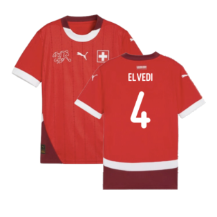 2024-2025 Switzerland Home Shirt (Kids) (Elvedi 4)