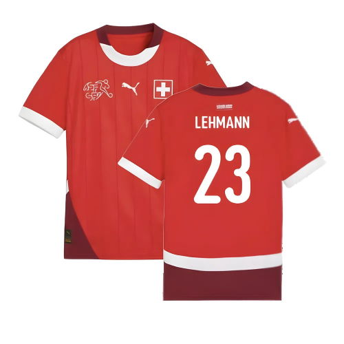 2024-2025 Switzerland Home Shirt (Kids) (Lehmann 23)