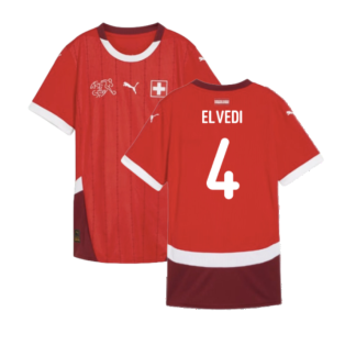 2024-2025 Switzerland Home Shirt (Ladies) (Elvedi 4)
