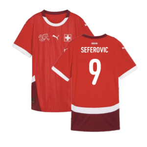 2024-2025 Switzerland Home Shirt (Ladies) (Seferovic 9)