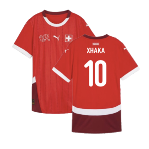 2024-2025 Switzerland Home Shirt (Ladies) (Xhaka 10)