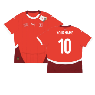 2024-2025 Switzerland Home Shirt (Your Name)