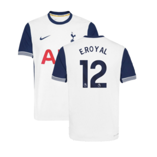 2024-2025 Tottenham Hotspur Authentic Home Shirt (E.Royal 12)