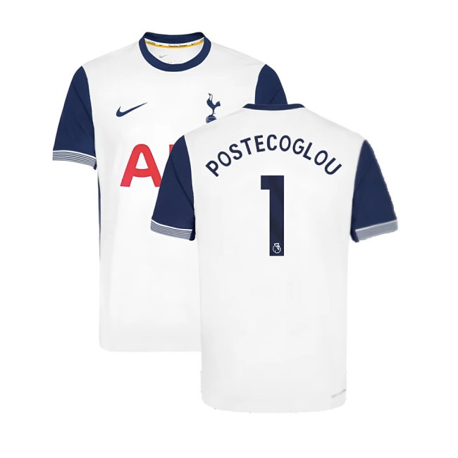 2024-2025 Tottenham Hotspur Authentic Home Shirt (Postecoglou 1)