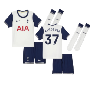 2024-2025 Tottenham Hotspur Home Mini Kit (Van De Ven 37)