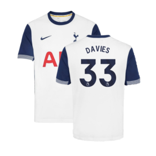 2024-2025 Tottenham Hotspur Home Shirt (Davies 33)