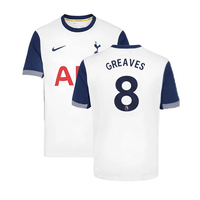 2024-2025 Tottenham Hotspur Home Shirt (Greaves 8)