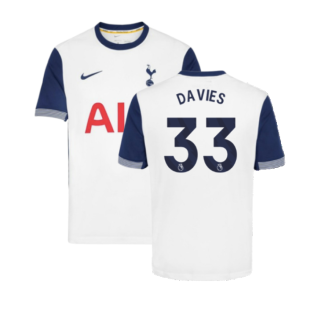 2024-2025 Tottenham Hotspur Home Shirt (Kids) (Davies 33)