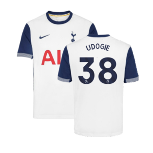 2024-2025 Tottenham Hotspur Home Shirt (Kids) (Udogie 38)