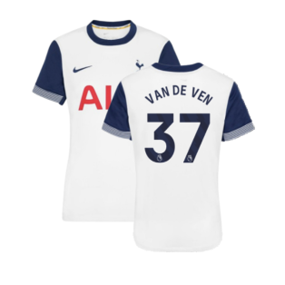 2024-2025 Tottenham Hotspur Home Shirt - Womens (Van De Ven 37)