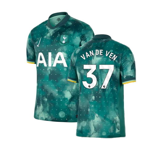 2024-2025 Tottenham Hotspur Third Shirt (Van De Ven 37)