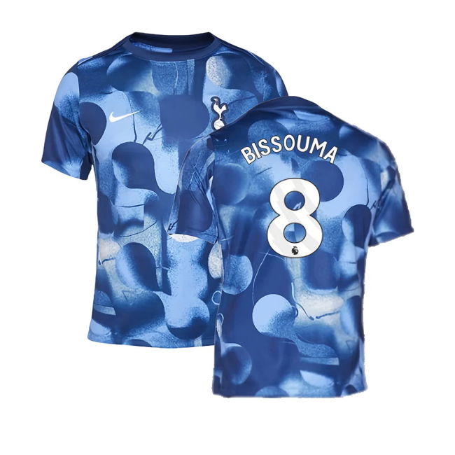 2024-2025 Tottenham Pre-Match Shirt (Binary Blue) (Bissouma 8)
