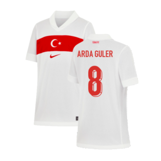 2024-2025 Turkey Home Shirt (Kids) (Arda Guler 8)