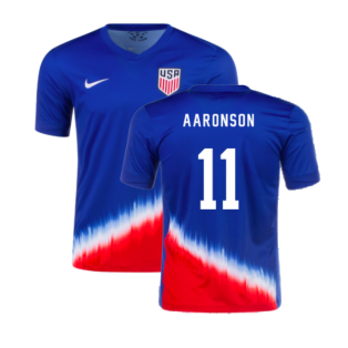 2024-2025 United States USA Away Shirt (AARONSON 11)