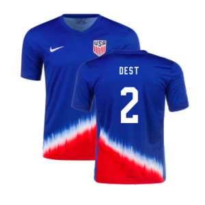 2024-2025 United States USA Away Shirt (DEST 2)