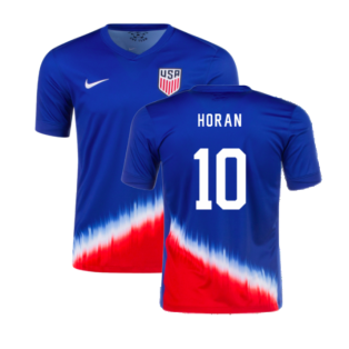 2024-2025 United States USA Away Shirt (Horan 10)