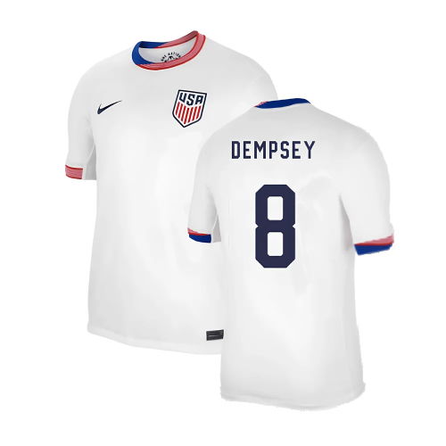 2024-2025 United States USA Home Shirt (DEMPSEY 8)