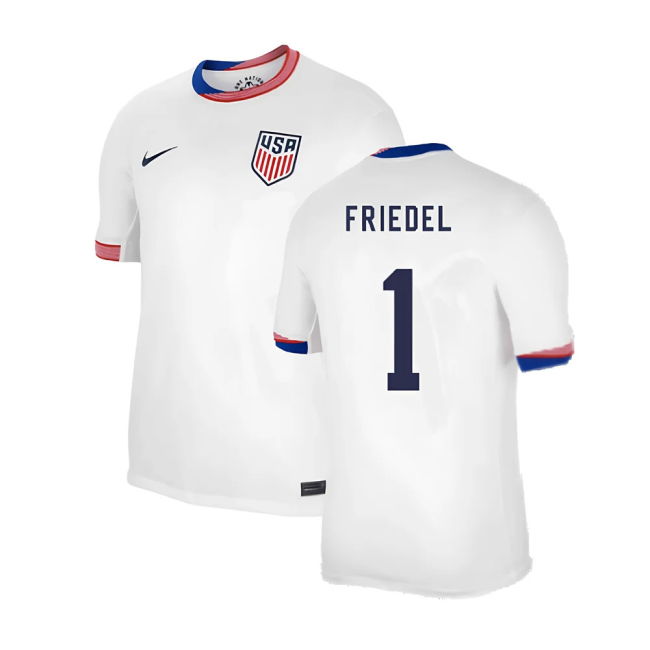 2024-2025 United States USA Home Shirt (FRIEDEL 1)