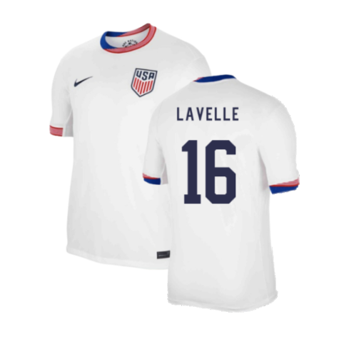 2024-2025 United States USA Home Shirt (Lavelle 16)