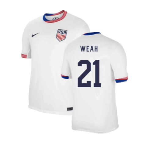 2024-2025 United States USA Home Shirt (WEAH 21)