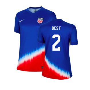 2024-2025 USA United States Away Shirt (Ladies) (DEST 2)