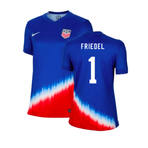 2024-2025 USA United States Away Shirt (Ladies) (FRIEDEL 1)