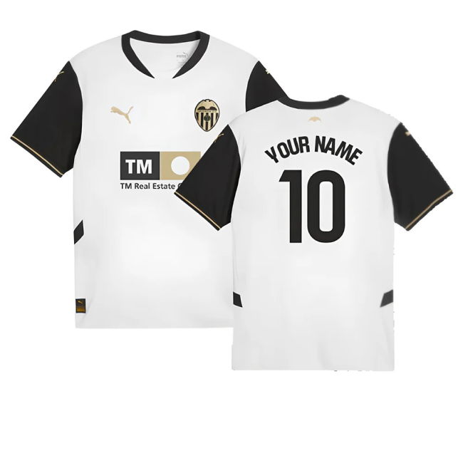 2024-2025 Valencia Home Shirt (Your Name)