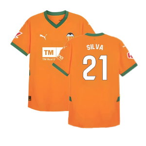2024-2025 Valencia Third Shirt (Kids) (Silva 21)