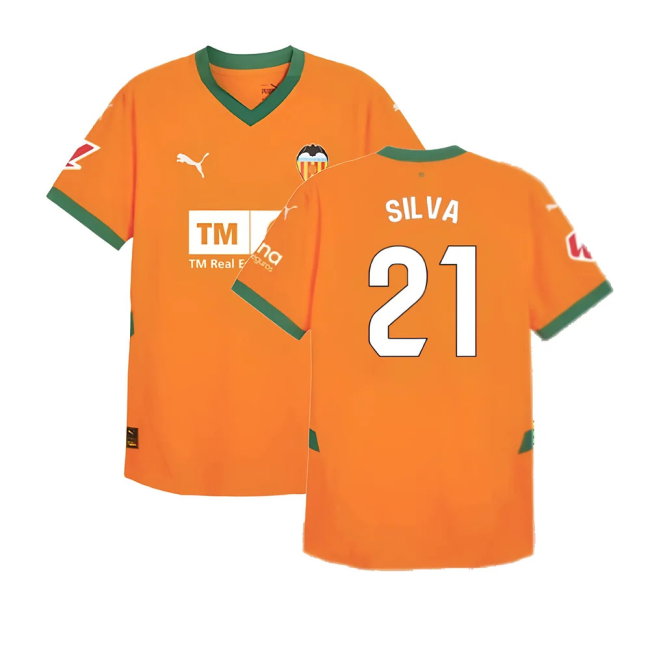 2024-2025 Valencia Third Shirt (Kids) (Silva 21)