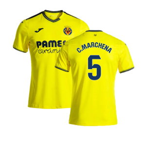 2024-2025 Villarreal Home Shirt (C.Marchena 5)