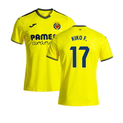 2024-2025 Villarreal Home Shirt (Kiko F. 17)