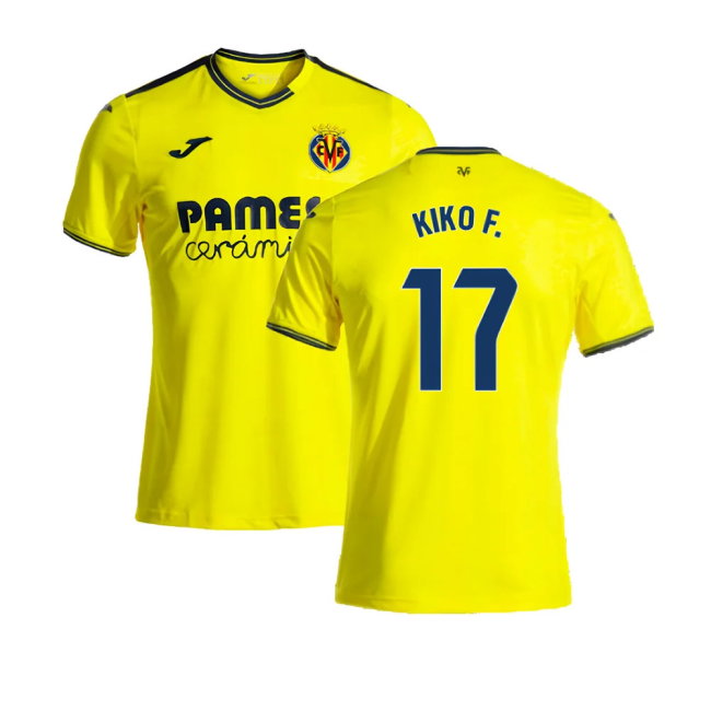 2024-2025 Villarreal Home Shirt (Kiko F. 17)