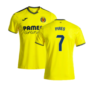 2024-2025 Villarreal Home Shirt (Pires 7)
