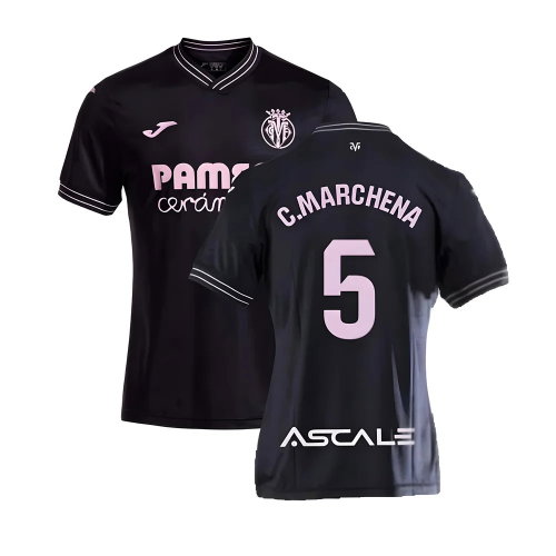 2024-2025 Villarreal Third Shirt (C.Marchena 5) 2024-2025 Villarreal Third Shirt (C.Marchena 5)