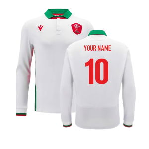 2024-2025 Wales Away Cotton LS Rugby Shirt