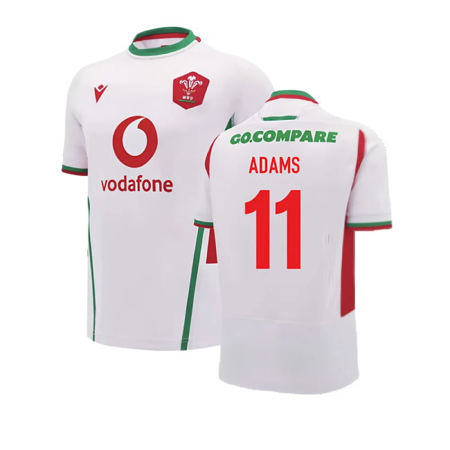 2024-2025 Wales Away Replica Rugby Shirt (Kids) (Adams 11)