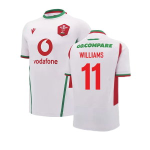 2024-2025 Wales Away Replica Rugby Shirt (Kids) (Williams 11)