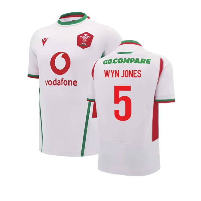 2024-2025 Wales Away Replica Rugby Shirt (Kids) (Wyn Jones 5)
