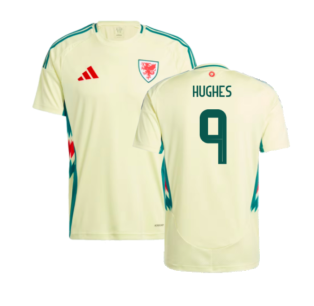 2024-2025 Wales Away Shirt (Hughes 9)