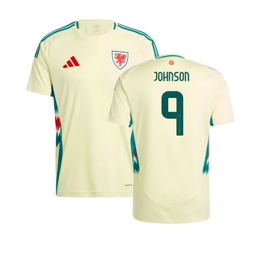 2024-2025 Wales Away Shirt (Johnson 9)