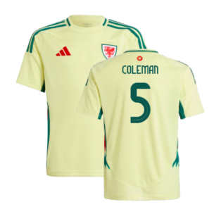 2024-2025 Wales Away Shirt - Kids (Coleman 5)