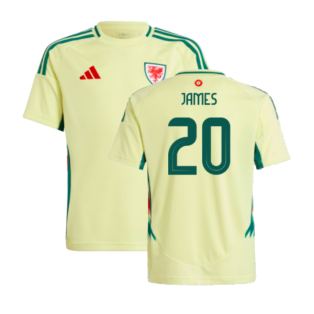 2024-2025 Wales Away Shirt - Kids (James 20)